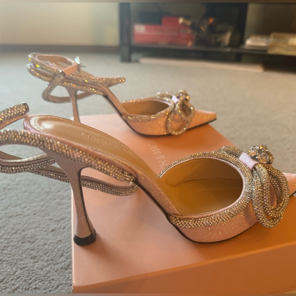 MACH & MACH - BRAND NEW PINK HEELS SIZE 6 WITH BOX (100% AUTHENTIC) - NO RETURNS